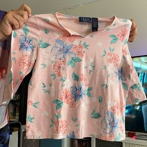 Floral long sleeve
